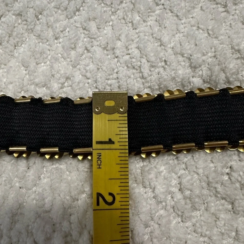 Vintage Gold Seashell Stretch Belt